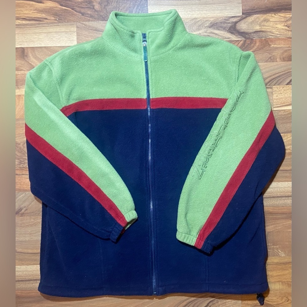 Vintage Northern Reflections Zip Fleece Outdoor 90s Jacket Sizes Mens Large